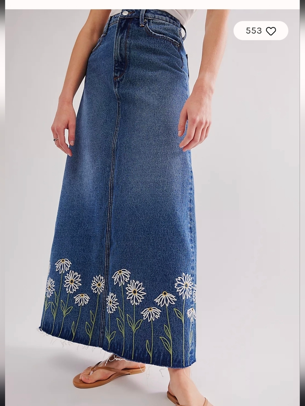 NWT- Driftwood Skipper Denim Maxi